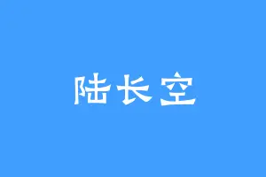 陆长空