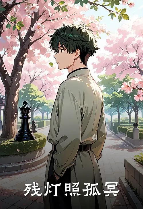 残灯照孤冥