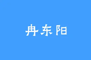 冉东阳