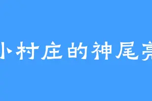 小村庄的神尾亮