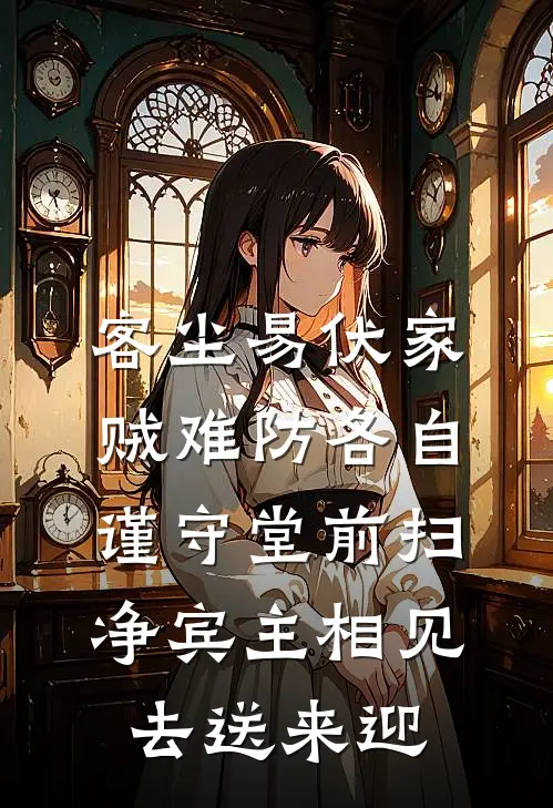 客尘易伏家贼难防各自谨守 堂前扫净宾主相见去送来迎