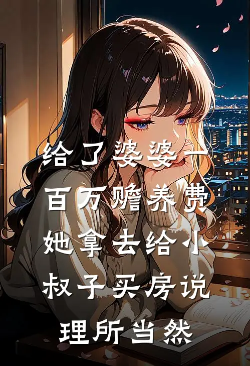 给了婆婆一百万赡养费，她拿去给小叔子买房说理所当然(周建国建业)免费阅读完整版小说_最新小说全文阅读给了婆婆一百万赡养费，她拿去给小叔子买房说理所当然周建国建业