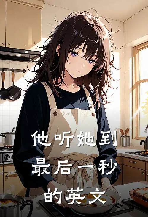 他听她到最后一秒的英文